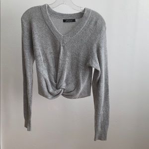 Cropped sweater